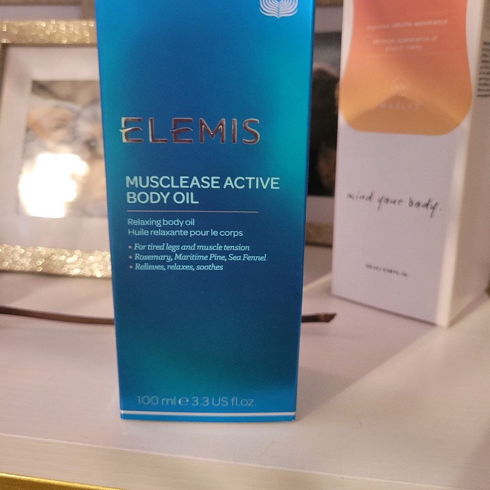 Elemis active body oil new in box